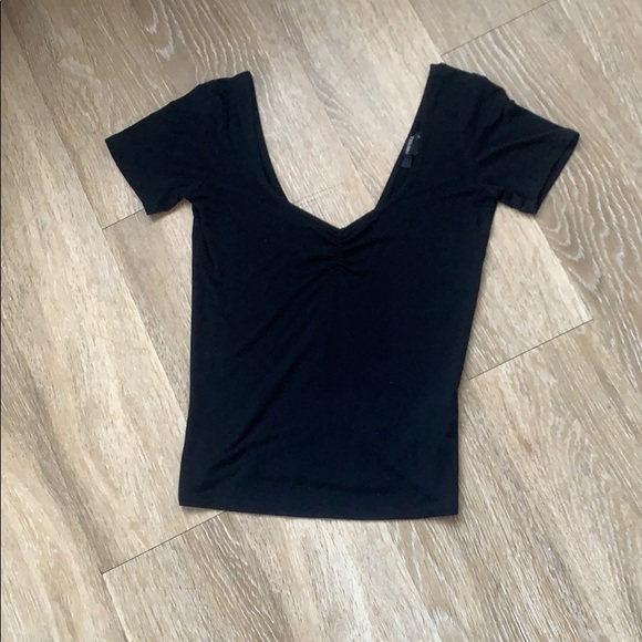 Forever 21 Tops - Off the shoulder black top
